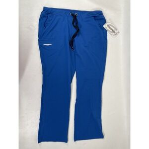 Skechers Barco Scrubs 3PKT‎ Drawcord Knit Waist Pants Womens 3XL New Royal NWT